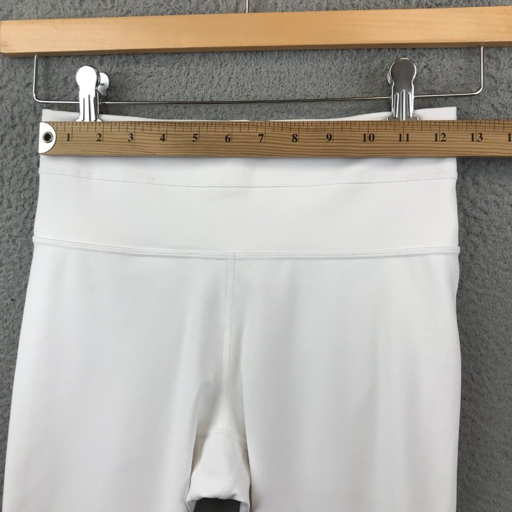 White Athleta 3/4 Length Leggings Womens S - Picture 4 of 11